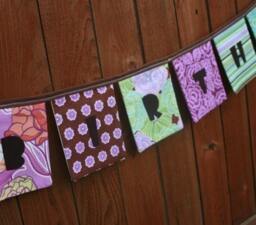 Pastel Floral Fabric Block Set Of 6, Baby Girl Shower Gift, Stuffed Soft Cloth Cubes, Handmade Kids Toy, 1St Birthday, Nursery Shelf Decor - thumbnail 4