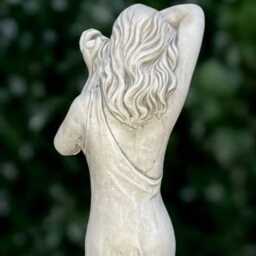 Fantasy Lady Statue Concrete Woman Sculpture Outdoor Person Figurine Handmade Greek Goddess Ornament Lady Lover Gift Front Door Decoration - thumbnail 4