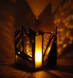 stained Glass Candle Holder - thumbnail 4