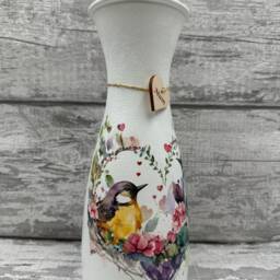 Mum Vase, Mam, Grandma, Nan, Nannies, Gift, Flowers, Mother's Day Gifts - Clear Varnish Finish - thumbnail 3