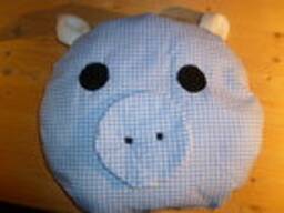 Pig Pillow, Cuddly Loving-Hab Pig - thumbnail 1