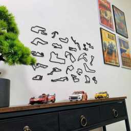 Assetto Corsa Competizione Circuit Collection - Acc Wall Art For Sim Racing & Gaming Setups - thumbnail 3