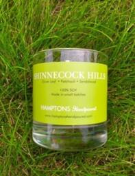 Online Only Shinnecock Hills 8 Oz. Tumbler Clover Leaf Patchouli Sandalwood Hamptons Handpoured Signature Village Series 100% Soy Candle - thumbnail 1