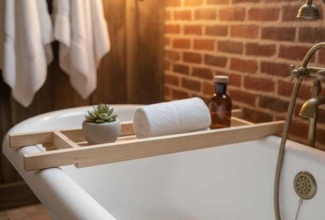 Rustic Bath Tray - image 1