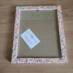 Colourful Cupcake & Candy Clay Slices Photo Frame 8 X 10 Inches - thumbnail 3
