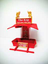 Liverpool Fc Bird Feeder Feeding Station The Kop - Liver Birds Anfield Themed Garden Decor Wild Food Gift For Football Fan