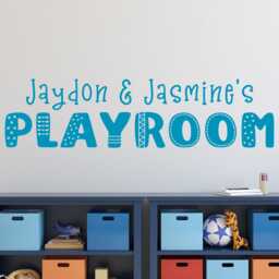 Playroom Wall Decal - Play Room Decor - Daycare Words - Art - thumbnail 2
