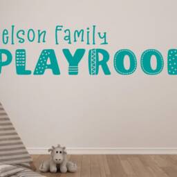 Playroom Wall Decal - Play Room Decor - Daycare Words - Art - thumbnail 4