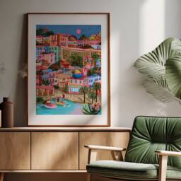 Marseille Print - France Poster A5/A4 A3 A2 A1 - thumbnail 1