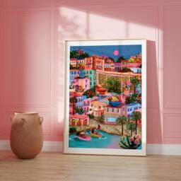 Marseille Print - France Poster A5/A4 A3 A2 A1 - thumbnail 2