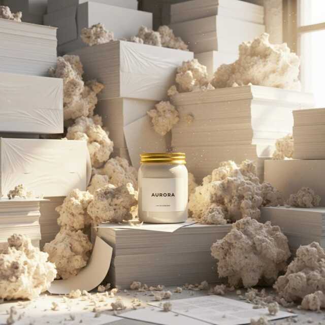 The Paper Mill - Vegan, Triple Scented, Luxury Handmade Candle, 70 Hour Burn Time, 460 Grams - image 1