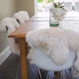 Outdoor Dining, Garden Furniture Accessory, Sheepskin Rugs For Seating, Set Of 6, Outdoor Eating, , Outdoors Entertaining - thumbnail 3