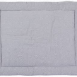 Kraftkids Crawling Blanket Playpen Insert Muslin Grey Dots 100 cm X 130 cm - thumbnail 3