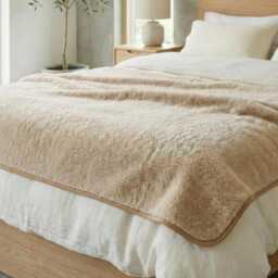 Luxury, Super Soft & Warm Merino Wool Grey Duvet - thumbnail 4