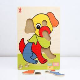Animal Puzzle & Colourful Funny For Baby & Toddler Toys As Gift, Learning Animals - thumbnail 2