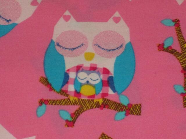 Owl Pillow Case - Cute Sweet Standard Gift Present Bird - image 1