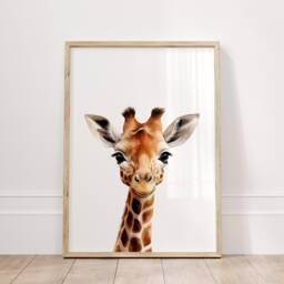 Safari Animal Prints Nursery Wall Art, Set Of 3 - thumbnail 2