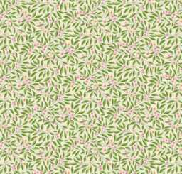 Pink Liberty London Fitted Crib Sheet Vintage Petite Willow Floral - thumbnail 1