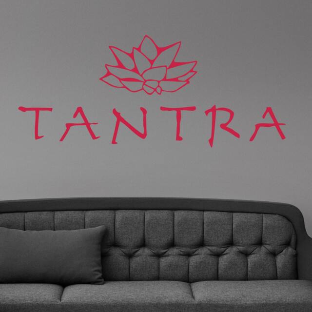 Tantra Lotus Flower Design Wall Sticker Vinyl Mural Decal Home House Apartment Art Decor Free Shipping L149 - image 1