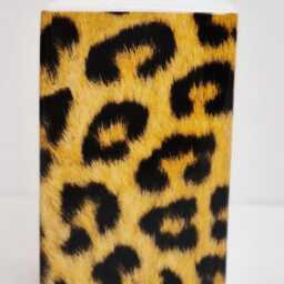 Leopard Brown Soap Dispenser Porcelain 200Ml 7Oz Animal Print Liquid Pump Hand Decorated UK - thumbnail 3
