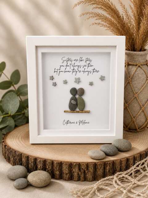 Bespoke Sister Gift, Birthday Gift For Sister, Personalised Friendship Frame, Sentimental Wall Art Women, Poem Keepsake - image 1