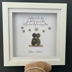 Bespoke Sister Gift, Birthday Gift For Sister, Personalised Friendship Frame, Sentimental Wall Art Women, Poem Keepsake - thumbnail 2