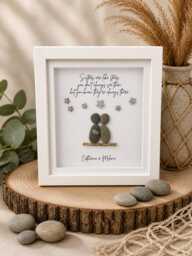 Bespoke Sister Gift, Birthday Gift For Sister, Personalised Friendship Frame, Sentimental Wall Art Women, Poem Keepsake - thumbnail 1