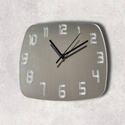 Contemporary Numbered Square Acrylic Two Colour Clocks - Many Colours - Bespoke Shapes & Sizes Made - thumbnail 2