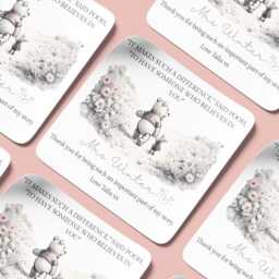 Personalised Teacher Thank You Candle Gift, End Of Year School Nursery Primary Appreciation, Childminder Candle, Winnie The Pooh - thumbnail 2