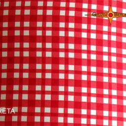 Red Checked Lampshade Greta ??35 cm Children's Lamp - thumbnail 3