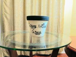 Growing in God's Grace Handmade Painted Ceramic Clay Flower Pot