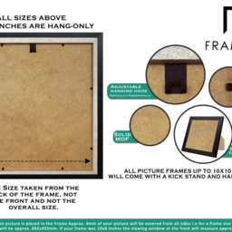Handmade Step Style Picture Frame - Mdf Wood, Ivory Mount - thumbnail 3