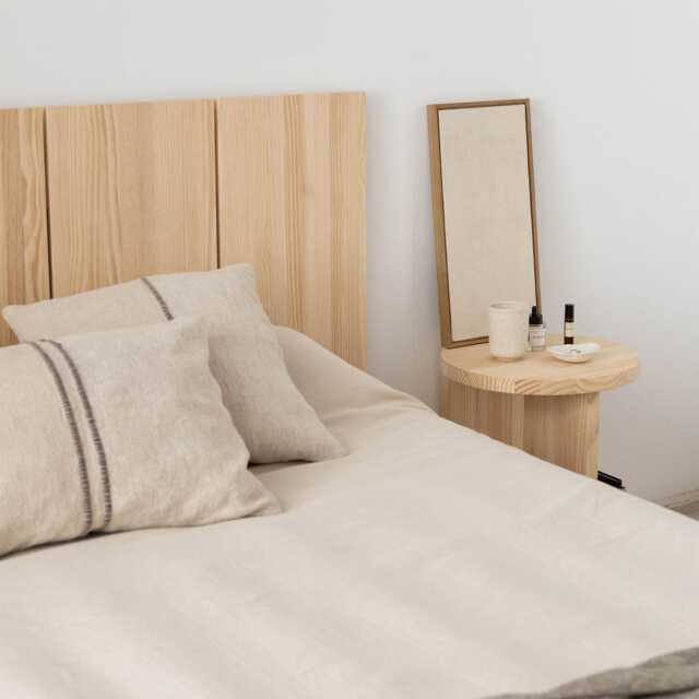 Solid Wood Bed Headboard, Handmade & Easy To Hang, Headboard For The Bedroom - Cova - image 1