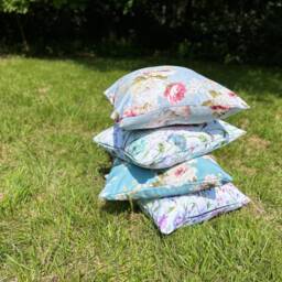 "Outdoor Showerproof Cushion Cover - Summer Floral Designs Covers 16"" 18"" 20" - thumbnail 3