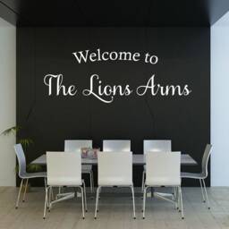 "Personalised Wall Sticker ""Welcome To..." - thumbnail 2
