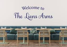 "Personalised Wall Sticker ""Welcome To..." - thumbnail 1