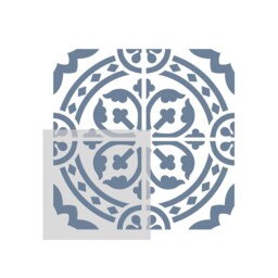 Wall Moroccan Reusable Tile Stencil T0067 For Diy Decor Furniture Floor Craft - thumbnail 3