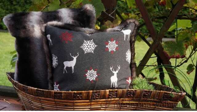 Cushion Cover With Faux Fur 50 X cm - image 1