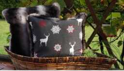 Cushion Cover With Faux Fur 50 X cm - thumbnail 1