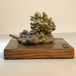 "Brass Abstract Sculpture, ""Growth" - thumbnail 2