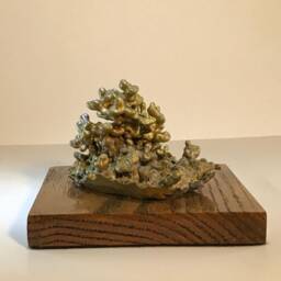 "Brass Abstract Sculpture, ""Growth" - thumbnail 3
