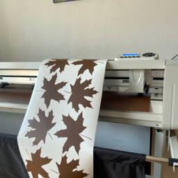 Autumn Leaves Wall Decal - Falling Decor Floral Stickers Golden Sticker - thumbnail 4