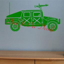 Military Humvee/Hummer Vinyl Wall Decal.... E00126 - thumbnail 2