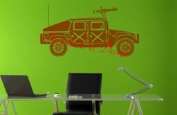Military Humvee/Hummer Vinyl Wall Decal.... E00126 - thumbnail 1