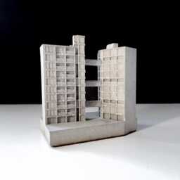 Park Hill Flats, Sheffield - Concrete Brutalism, Brutalist Architecture Model Mini 022 - thumbnail 2