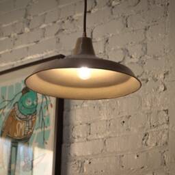 Barn Shade, Pendent Lamp, Ryan Bryant, Lighting, Modern, Mid Century, Century With 12' Cord - thumbnail 2