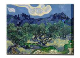 Van Gogh, Olive Trees, Canvas Print Wall Decor Interior Design Home Ready To Hang - thumbnail 1