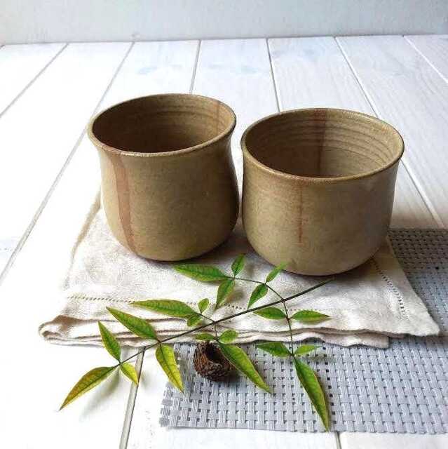 Ceramic Planter, Small Succulent Plant Pot, Modern Pottery Tea Cup, Coffee Mug, Herbal Mug - image 1