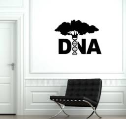 Dna Vinyl Wall Decal Tree Science School Classroom Decor Interior Stickers Mural - #2925Di - thumbnail 1