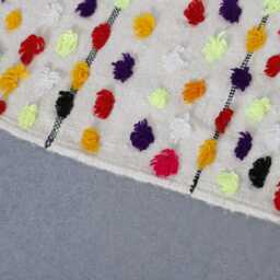 Handmade Wool Berber Rug Authentic Moroccan Flatweave Carpet - 10x4, 5 Ft - thumbnail 2